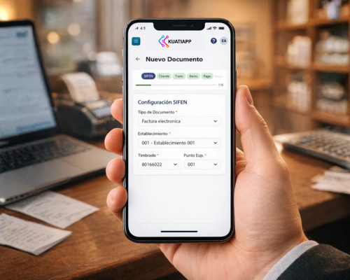 KuatiApp — facturación electrónica desde el celular